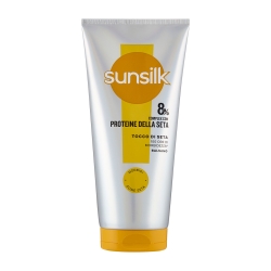 SUNSILK Tocco Di Seta - Balsamo Morbidezza Anti-Crespo con Proteine della Seta 180 ml