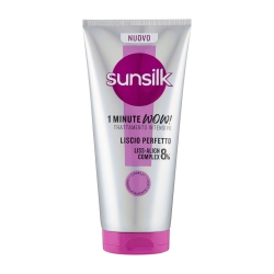 SUNSILK Liscio Perfetto 1 Minute Wow! - Trattamento Intensivo lisciante Anti-Crespo 180 ml