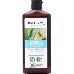 Shampoo Biologico Idratante Nutriente con Aloe Vera e Mela Verde 250 ml