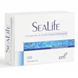 Oti Sealife Nuova Formula 90 Capsule Molli - Integratore di Omega 3 per il cuore, il cervello e la vista