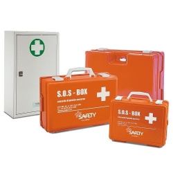 Safety cassetta pronto soccorso vuota in plastica