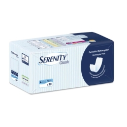 Serenity Pannoloni Rettangolari Senza Barriera Plus Classic 30 Pezzi