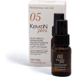 05 Keratin Plex - Olio Capelli Ristrutturante Riparatore Ultraleggero Anticrespo Effetto Seta 30 ml