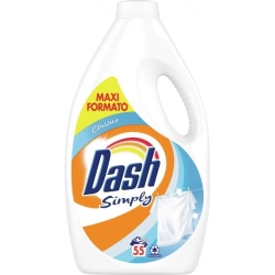 Dash Simply detersivo liquido 55 lavaggi (Flacone danneggiato)
