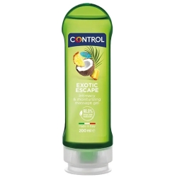 Control Exotic Escape 2In1 - Gel Per Massaggio 200 ml