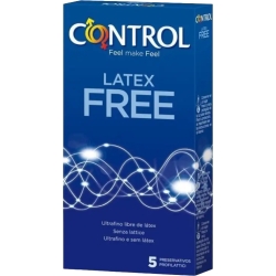 Control preservativi latex free 5  profilattici senza  lattice