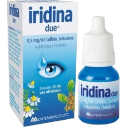 Iridina Due 0,05% 10 ml - collirio per occhi irritati e arrossati