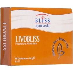 Livobliss Ayurveda - Integratore per Fegato e Vie biliari 60 compresse
