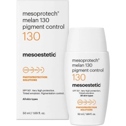 Crema Solare Viso 50 più SPF Mesoprotech Melan 130 Pigment Control 50 ml (Confezione Danneggiata)