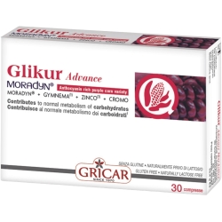 Glikur Advance 30 Compresse - Integratore Per Il Metabolismo Dei Carboidrati