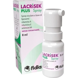 lacrisek Plus 8 ml - spray per occhi secchi senza conservanti