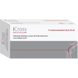 Icross - Soluzione Oftalmica Lubrificante 15 Monodose 0,35 ml