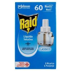 Liquido Classico antizanzare - Ricarica  60 notti