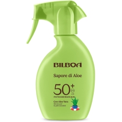 Crema Solare 50 + SPF Sapore Di Aloe Spray Protezione Molto Alta 250 ml