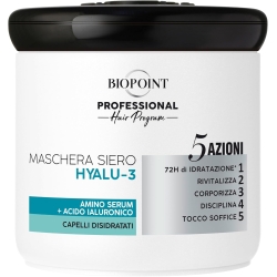 Maschera Siero Hyalu-3 per capelli disidratati 400 ml