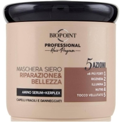 Maschera Siero Riparazione & Bellezza - Trattamento Intensivo Per Capelli Fragili E Danneggiati 400 ml