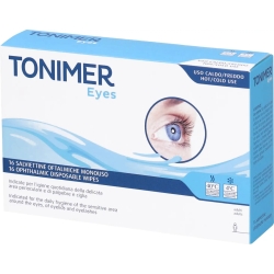 TONIMER Eyes - 16 Salviettine Oftalmiche Monouso