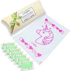 Lovabear - 7 Bustine Corredino Unicorno Fuxia (Confezione Danneggiata)