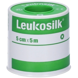 Leukoplast Cerotto Su Rocchetto Leukosilk 5 cm x 5 Mt