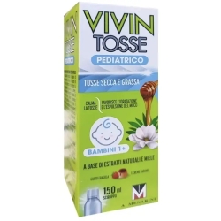 vivin tosse 150 ml - Sciroppo pediatrico per tosse secca e grassa