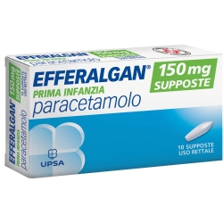 Efferalgan Prima infanzia - Analgesico e antipiretico 10 supposte 150 mg