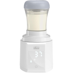 Chicco Scaldabiberon - Portatile 2in1 con Sterilizzatore, Ricarica USB-C e Compatibilità Universale