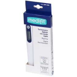 Medifit Termometro Digitale con Sonda Rigida - Misurazione Temperatura Corporea