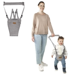 Imbragatura Sicurezza Primi Passi - Ergonomica Regolabile con Manico Superiore da 12 a 48 Mesi