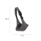 Catch - Marsupio Laterale Portabebè Ergonomico Leggero in Cotone da 9 a 48 Mesi fino a 22 kg - Grigio