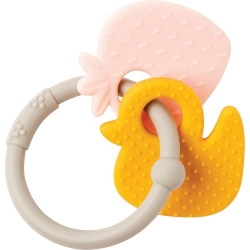Massaggiagengive in Silicone Senza BPA - Anatra e Fragola