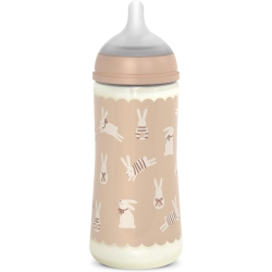 Suavinex wonderland - biberon a flusso lento Coniglio Beige 360 ml