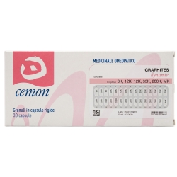 Cemon Graphites Cure 6K-MK - rimedio omeopatico 30 capsule (Confezione Danneggiata)
