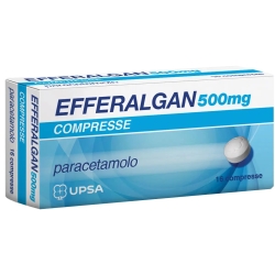 Efferalgan 500 mg analgesico e antipiretico - 16 compresse