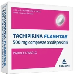Tachipirina Flashtab da 500 Mg - Analgesico Antipiretico 16 Compresse