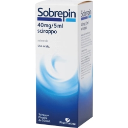 Sobrepin 40 mg/5 ml - Sciroppo mucolitico 200 ml
