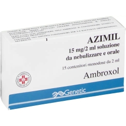 Azimil 15 mg/2 ml - Soluzione Da Nebulizzare Per Affezioni Broncopolmonari 15 Fiale