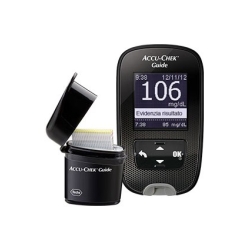 Accu-Chek Guide mg-dl - Kit Glucometro per il Monitoraggio della Glicemia con Pungidito Fastclix