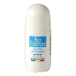 Bioessenze Allume di Potassio - Deodorante Roll-On per Pelli Sensibili 50 ml