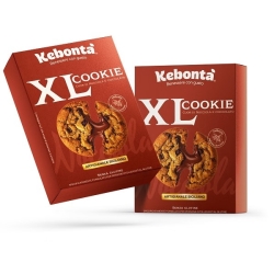 Kebontà Xl Cookie - biscotto con ripieno alla nocciola senza glutine 200 gr
