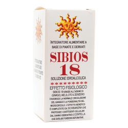 Sibios 18 Gocce 50 ml - Integratore per le funzioni cognitive e la circolazione cerebrale