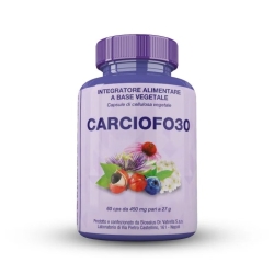 Carciofo30 - Integratore per la funzionalità epatica e depurativa 60 Capsule