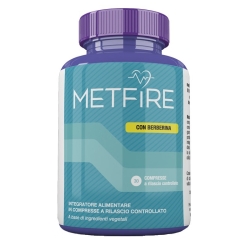 Metfire 30 Capsule A Rilascio Controllato Da 650 mg - Integratore per il metabolismo
