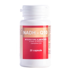 Nadh - Q10 20 Capsule - Integratore Nadh e Coenzima Q10
