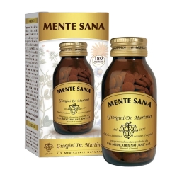 Dr. Giorgini Mente Sana 180 Pastiglie da 500 mg - Integratore per la memoria e il benessere mentale