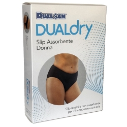 Dualsan Dualdry Slip Light - Slip assorbente a vita alta Donna Taglia 1