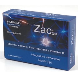 Zac Q10 - Integratore per le articolazioni e il sistema nervoso 50 Compresse