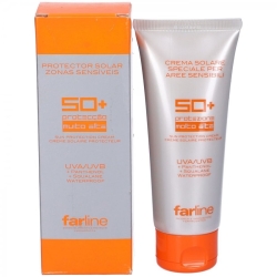 Crema Solare 50 SPF Zone Sensibili Protezione Alta 100 ml