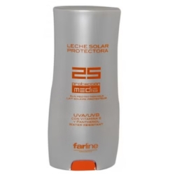 Crema Solare 25 SPF Latte Solare Protezione Media 400 ml