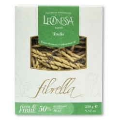 Fibrella Trofie - pasta di semola di grano duro ricca di fibre e inulina per il benessere intestinale 250 gr