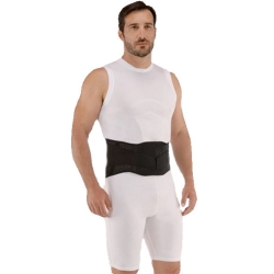 Plurival - Corsetto Lombare Elastico Steccato Anatomico Altezza 20 cm Taglia XL